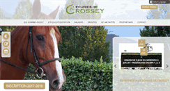 Desktop Screenshot of ecuriesdecrossey.com